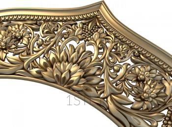 Church panel (PC_0140) 3D model for CNC machine